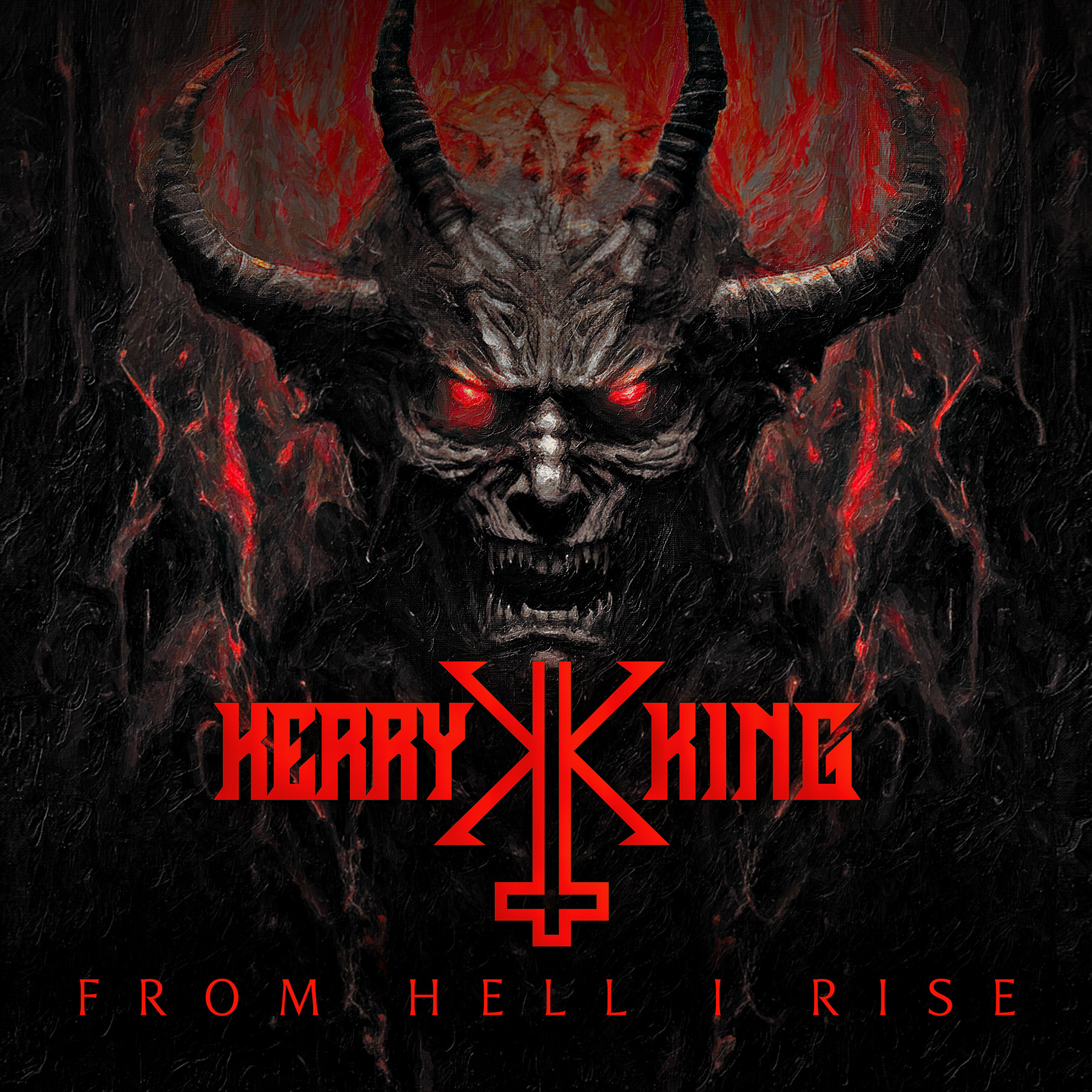 KK From Hell I Rise Album Cover Art - Overdrive